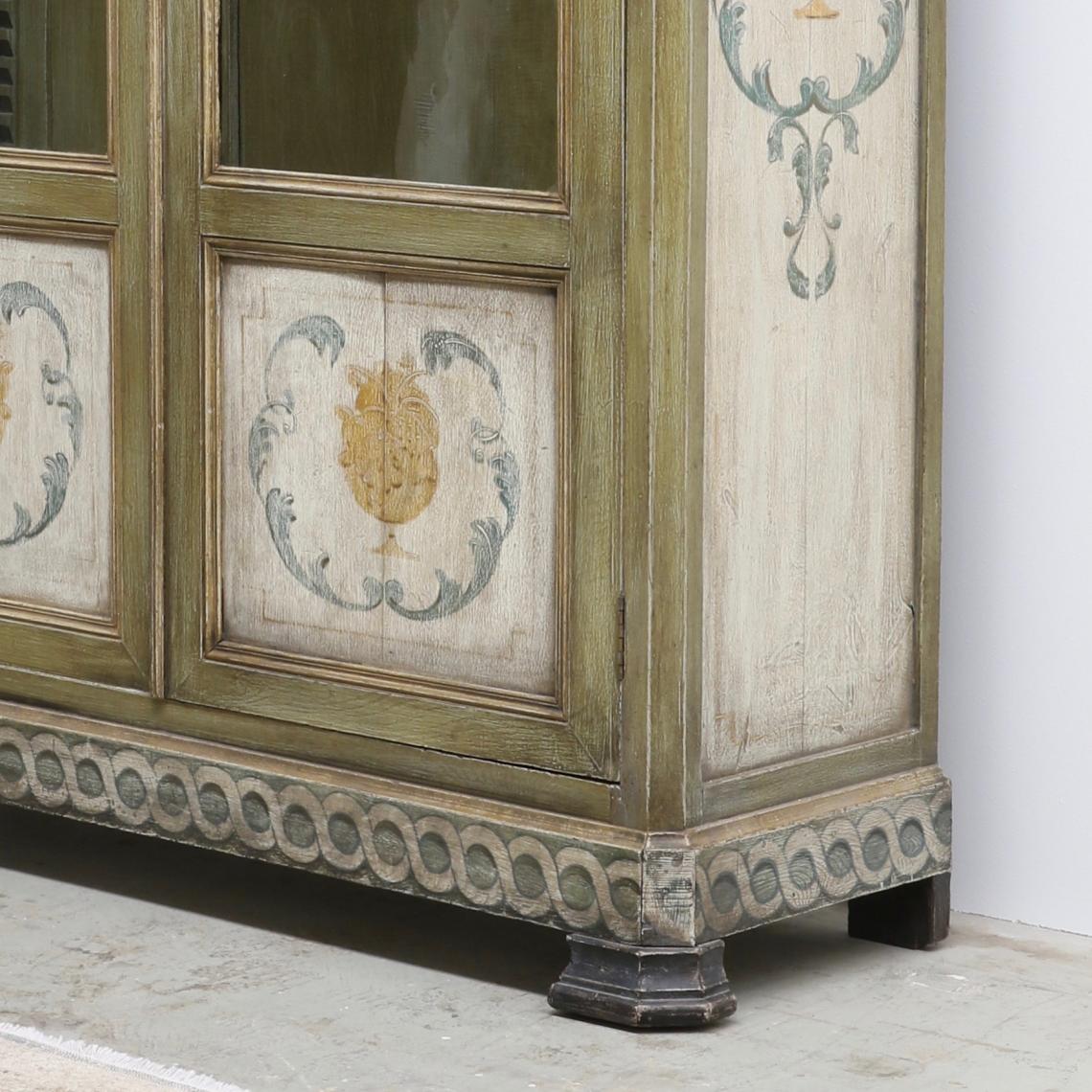 Painted Louis Philippe Cupboard